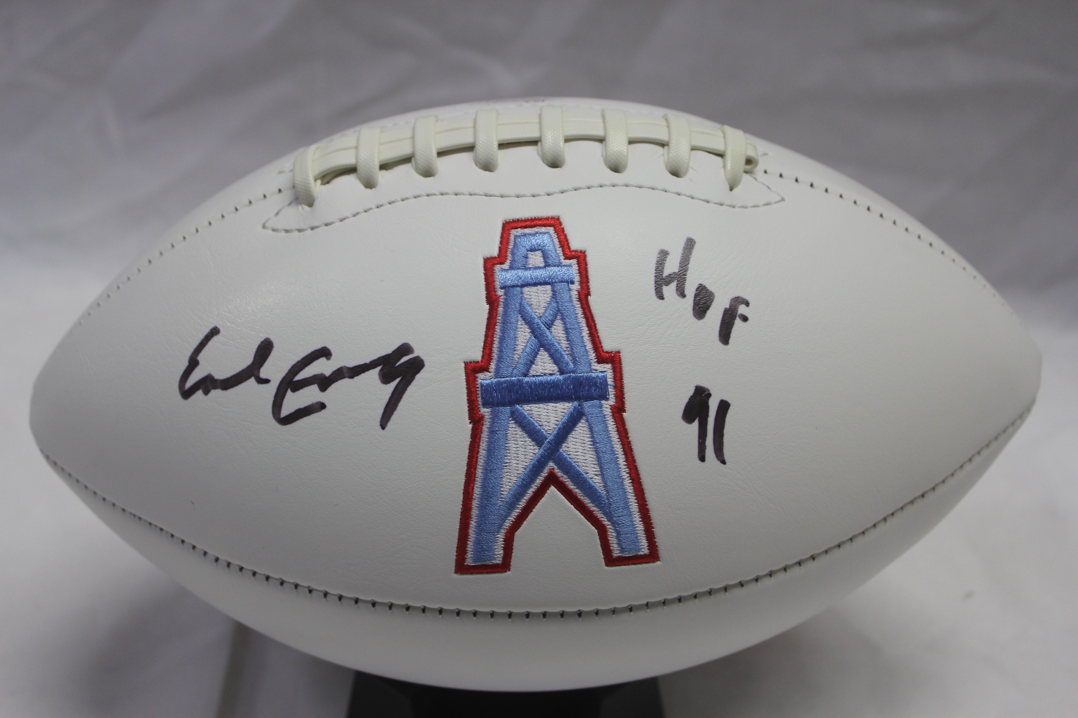 Earl campbell sale signed football